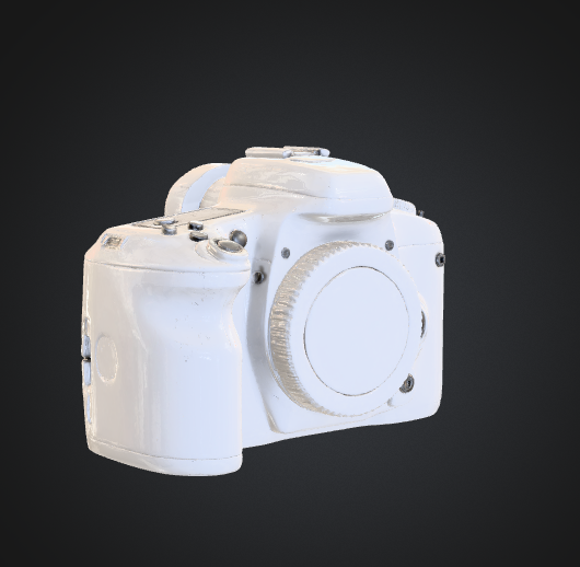 digital camera STL GLB OBJ 3D file