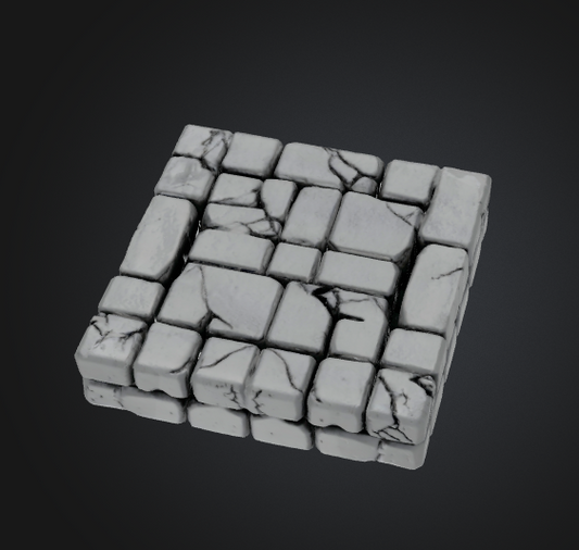 modular dungeon floor tile 3d print