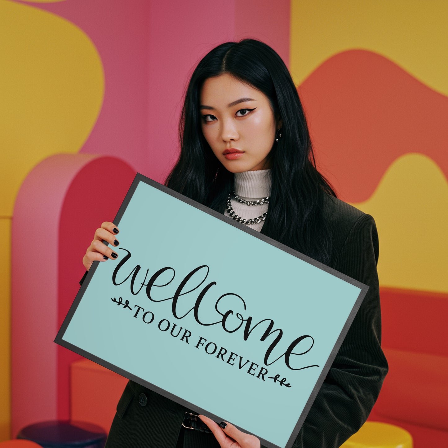 welcome sign cutting file