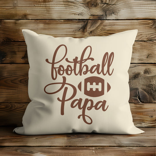 Football Papa SVG for Cricut