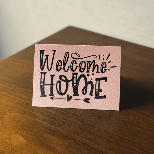 Welcome Home PNG Transparent Background