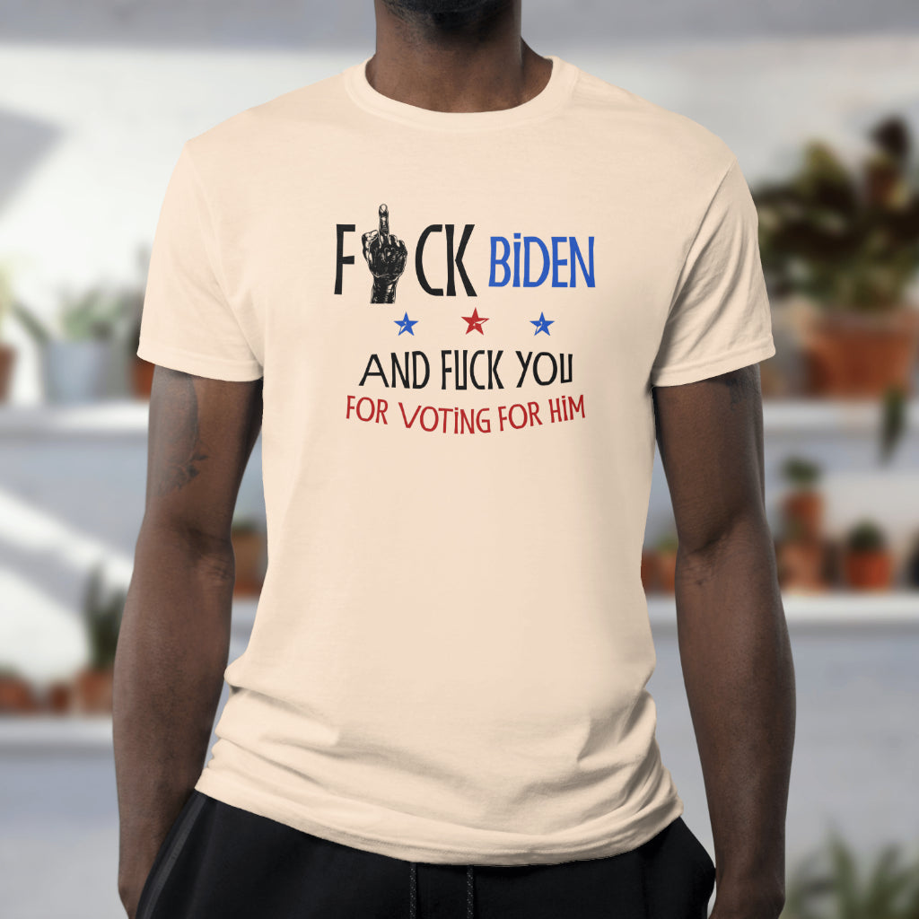 Patriotic Anti-Biden Graphic for T-Shirts PNG