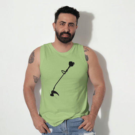 Lawn Care Strimmer Graphic PNG