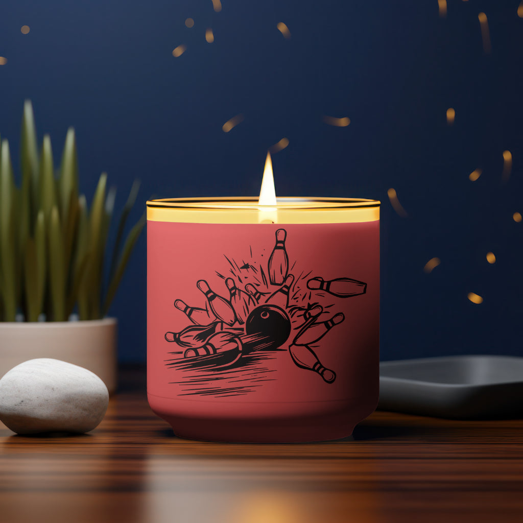 Bowling Ball in Motion Silhouette SVG