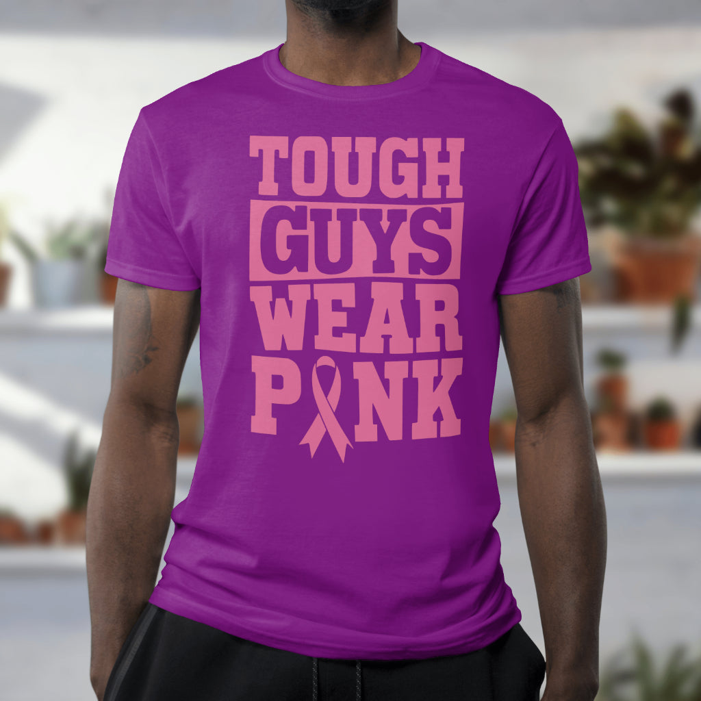 Tough Guys Wear Pink vector for Cricut and engraving projects