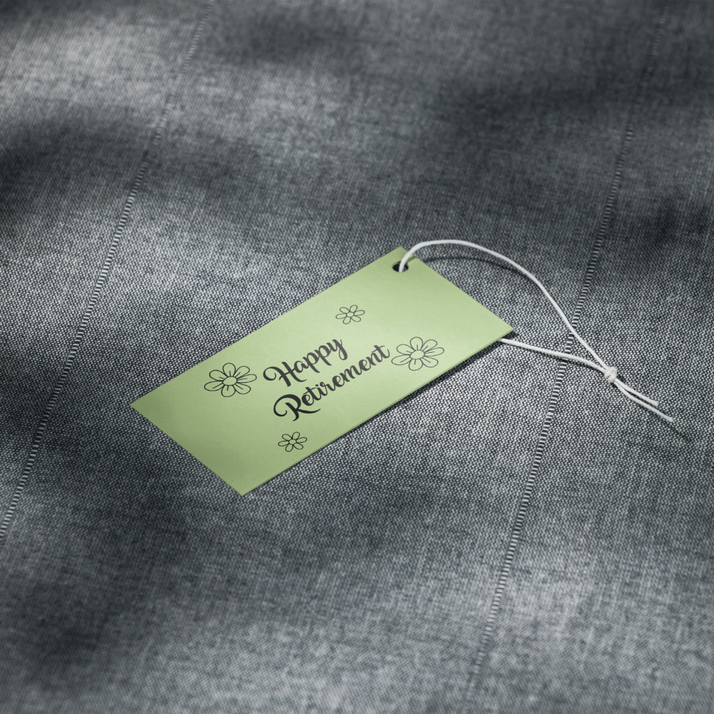 Retirement sign design in SVG, PNG, PDF, and JPEG formats.