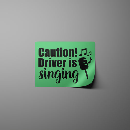 DIY Bumper Sticker for Music Lovers PNG