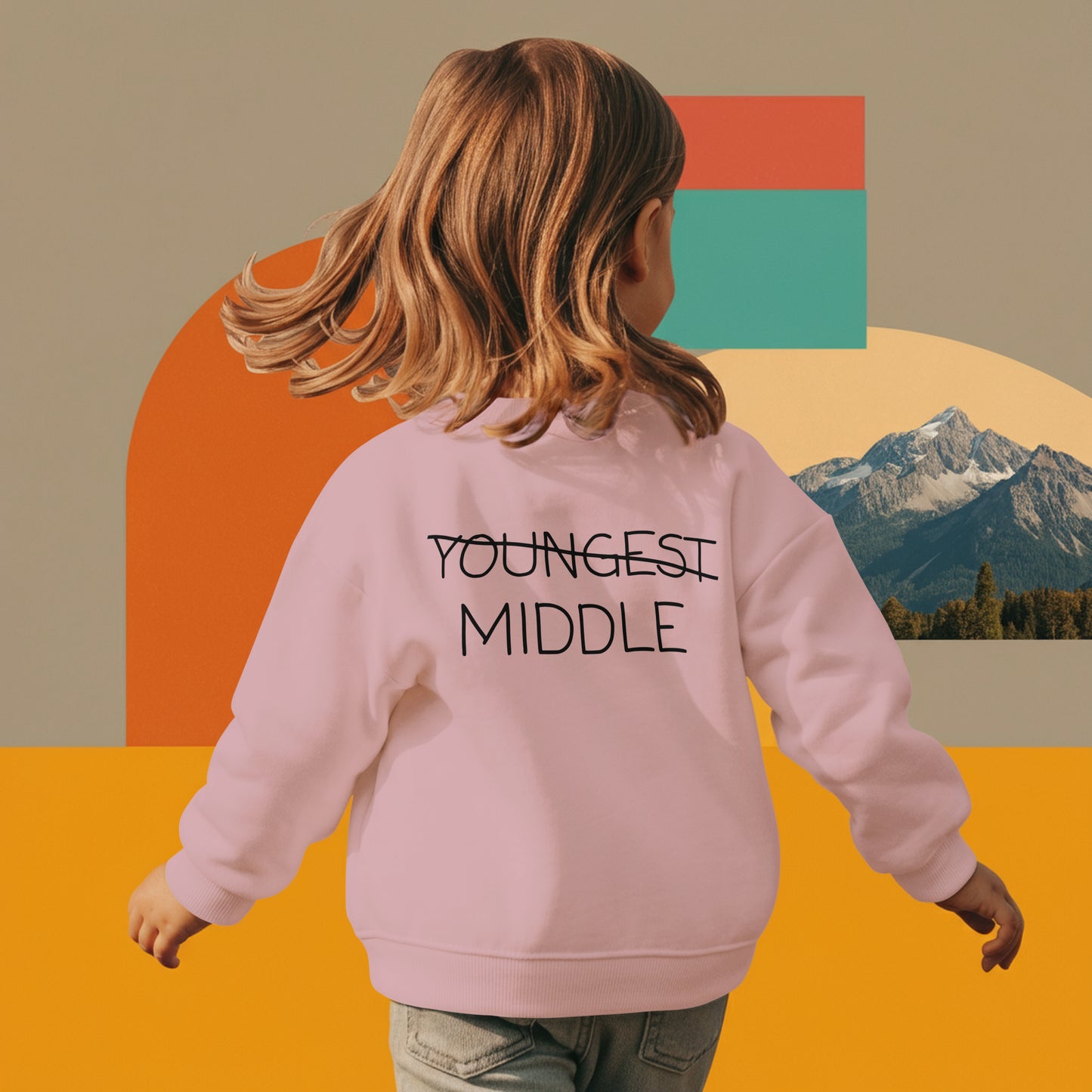 middle child svg funny