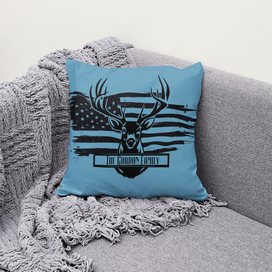 Majestic Deer Antler Monogram SVG Design