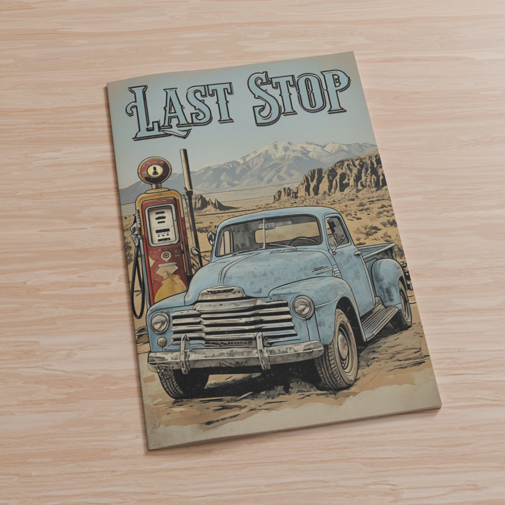 Transparent Background Vintage Desert Scene PNG