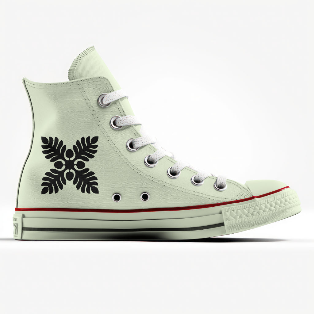 Hawaiian Ulu breadfruit quilt design silhouette SVG & PNG