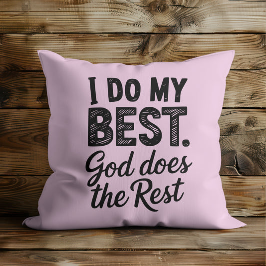 Faith-based silhouette graphic with transparent background