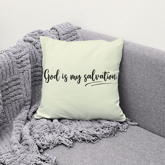 God is my salvation svg design