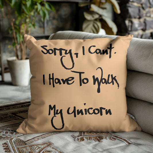 Funny unicorn excuse PNG for t-shirts and introvert humor