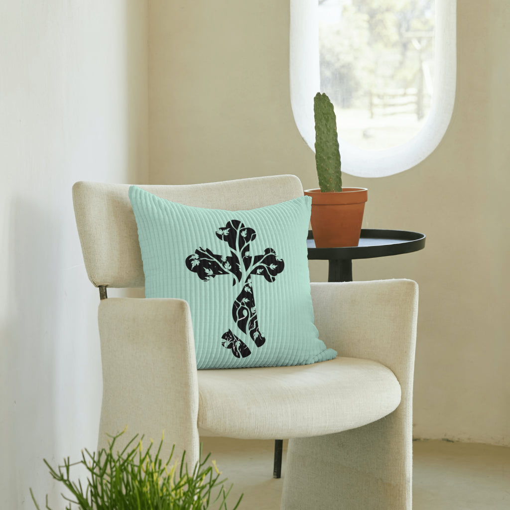 Fancy Cross Silhouette SVG for Crafting