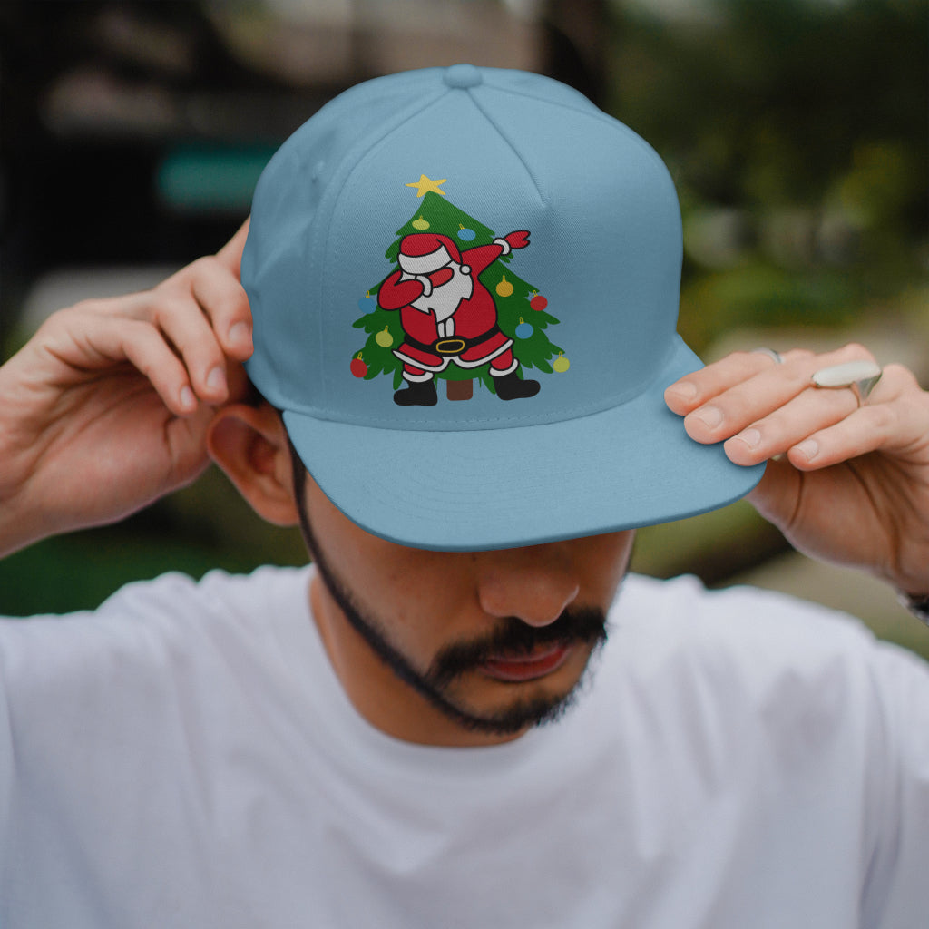 Santa dabbing holiday shirt design in PNG