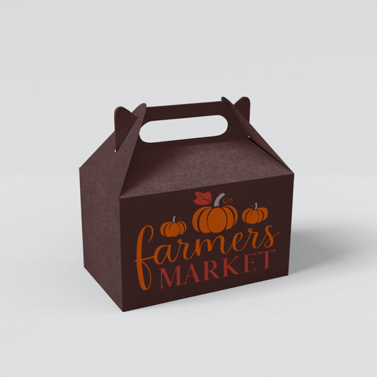 Festive Farmers Market Logo PNG