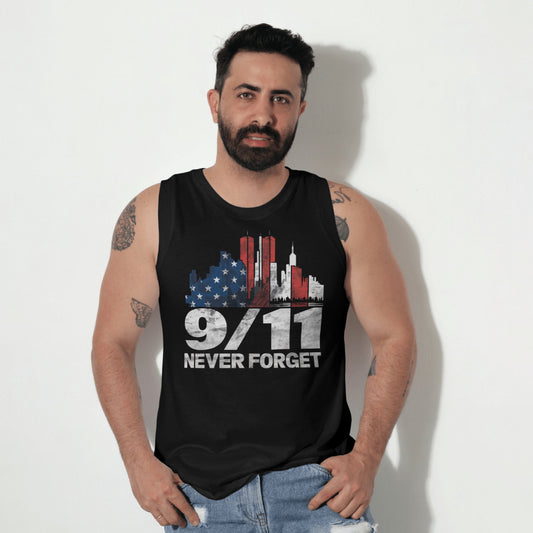 Patriotic New York Skyline Memorial JPEG