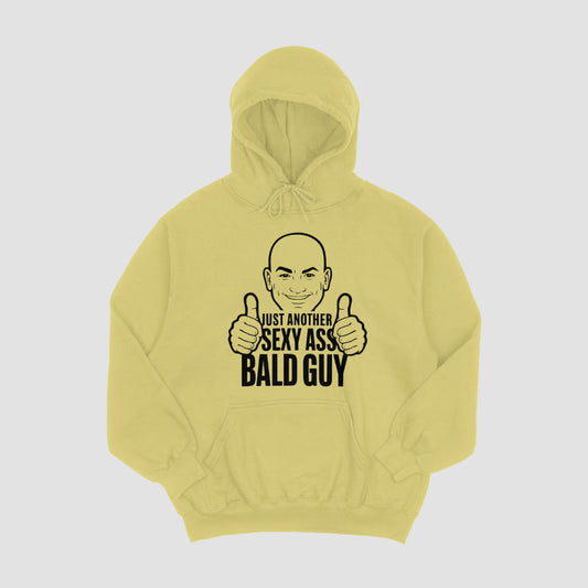 Bald Guy Silhouette Design PNG