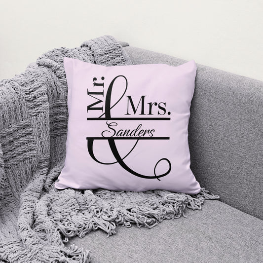 Mr & Mrs monogram SVG digital download for Cricut and Silhouette