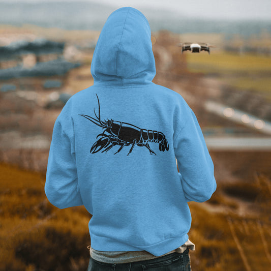 Crawfish silhouette SVG digital download for engraving and CNC