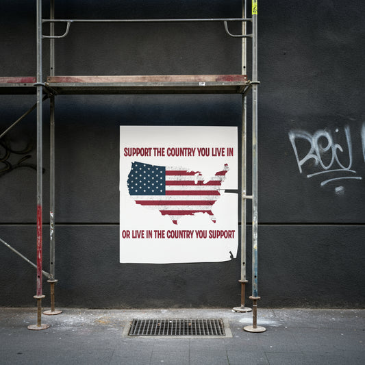 Patriotic PNG – Support the Country You Live In USA Map Design