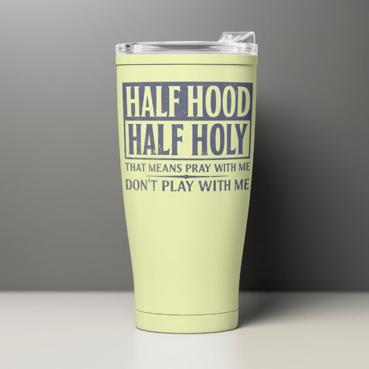 Half Hood Half Holy SVG digital download for Cricut and Silhouette