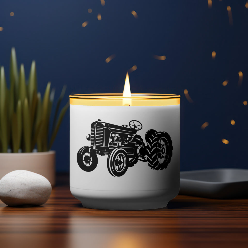 Classic tractor clipart for engraving and laser-cutting crafts