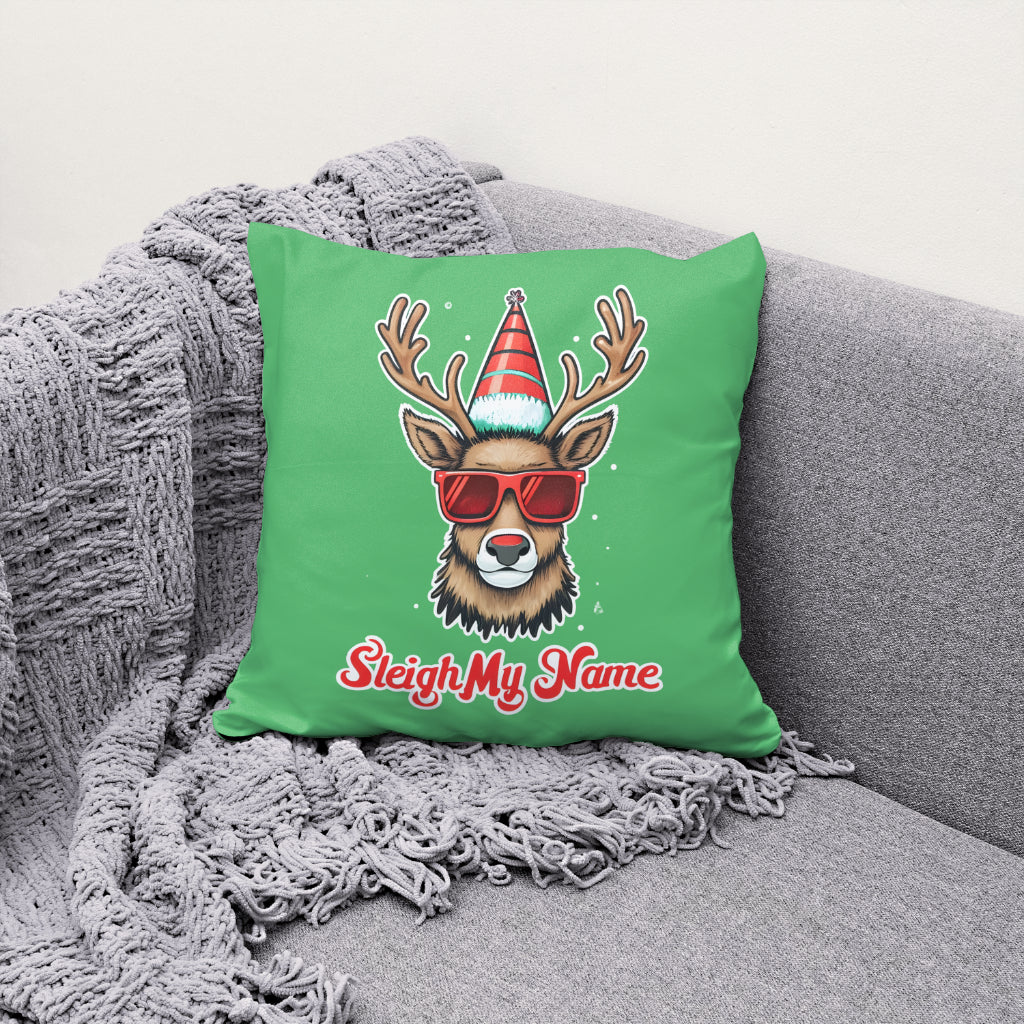Reindeer design with holiday text for Christmas DIY projects