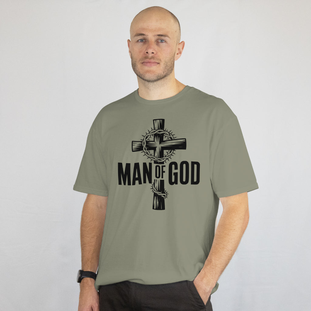 Transparent Man of God graphic for Cricut projects