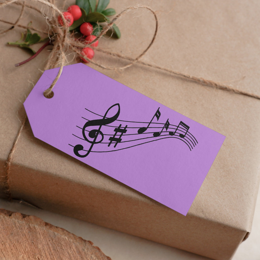 Minimalistic Music Notes and Treble Clef SVG