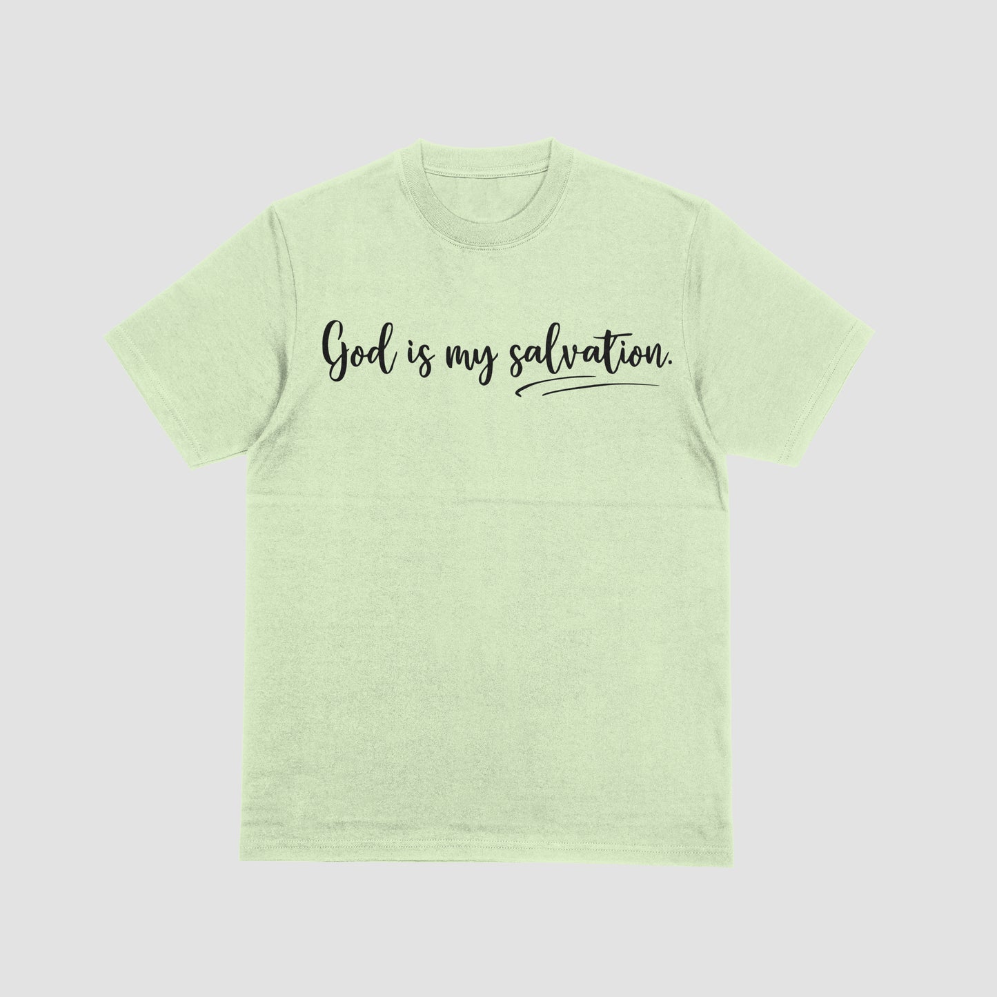 elegant Christian typography for shirts