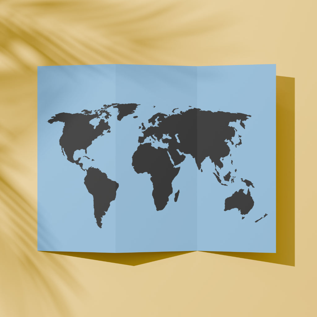High-resolution PNG world map graphic with transparent background