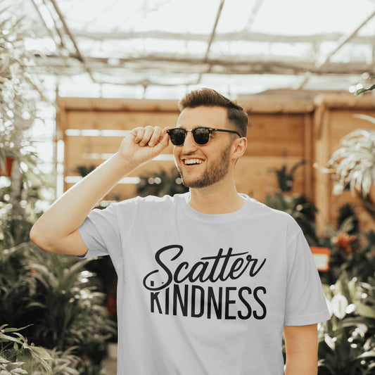 "Black and White Kindness Quote Graphic Download"
