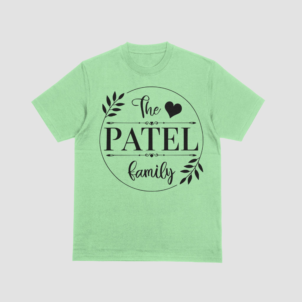 Wedding Monogram Svg 'The PATEL Family'