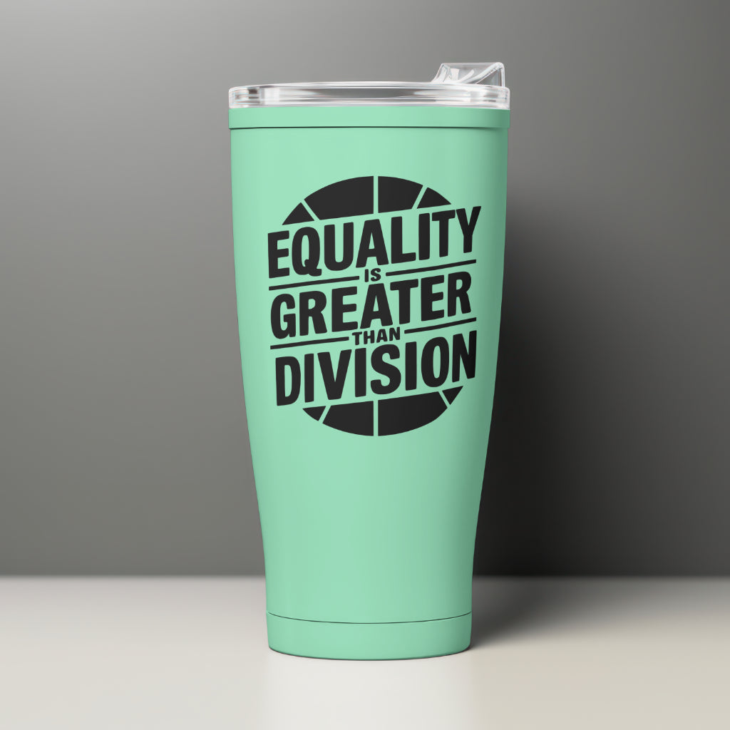 Black History Shirt SVG with "Equality Is Greater Than Division"