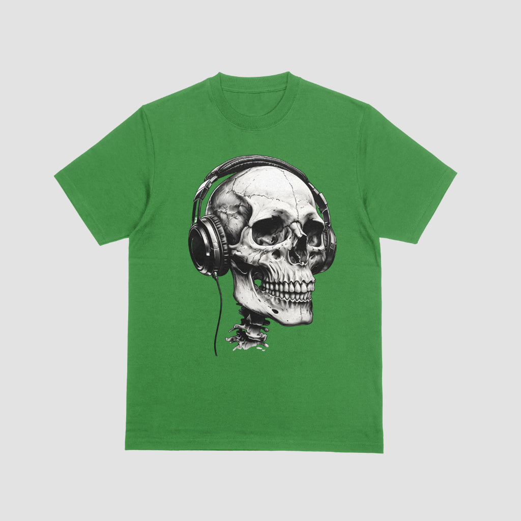 Dark skull design for metal fans