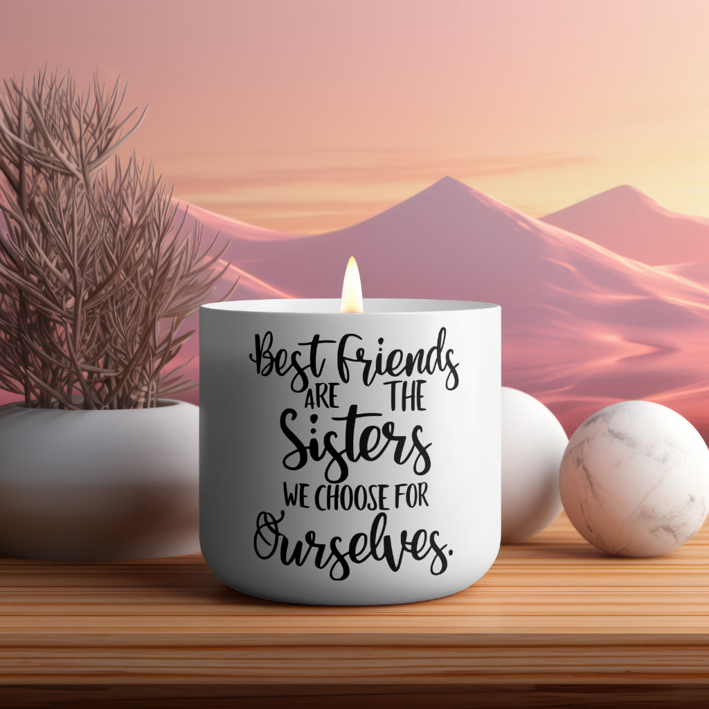 Best Friends Are Sisters SVG – Friendship Quote Design for Cricut & Crafts