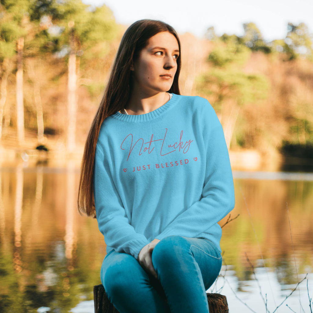 Not Lucky Just Blessed Vinyl Cut File PDF
svg png