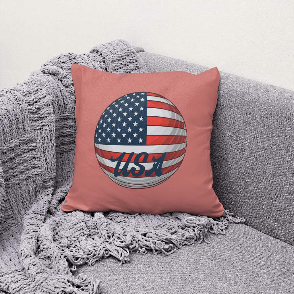 Patriotic golf ball design