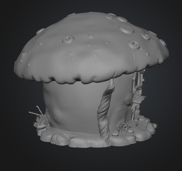 Fairy cottage 3D printable model