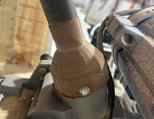 Kobalt Chop Saw to Shop Vac Adapter - 3D File: STL & GCODE