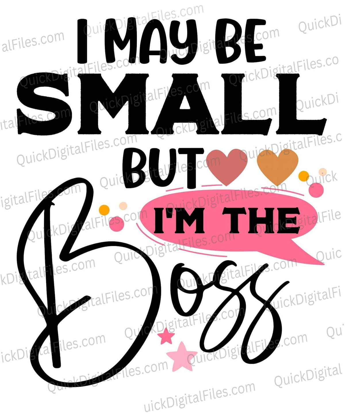 i may be small but im the boss