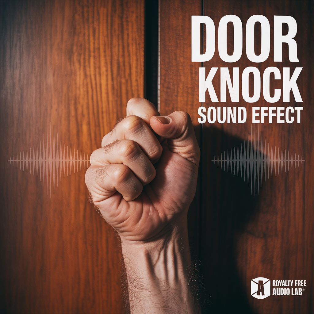 knocking on wood door sound effect mp3