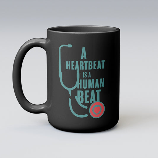 Pro-life advocacy digital art with stethoscope and meaningful text PNG.