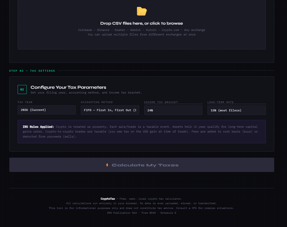best crypto tax calculator