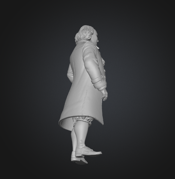 founding father statue 3d printable