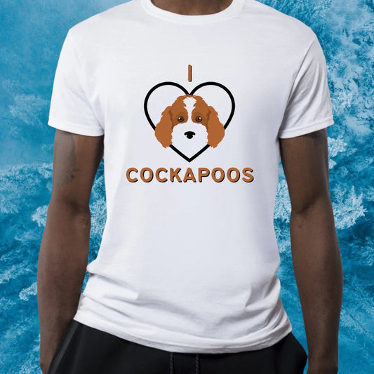 "Printable Cockapoo love design in SVG, PNG, PDF formats"