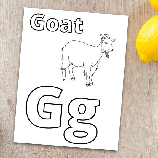 Fun-filled ABC coloring pages for kids, perfect for learning and artistic exploration.