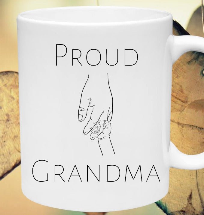 "Digital download of Proud Grandma collection for DIY craft projects."